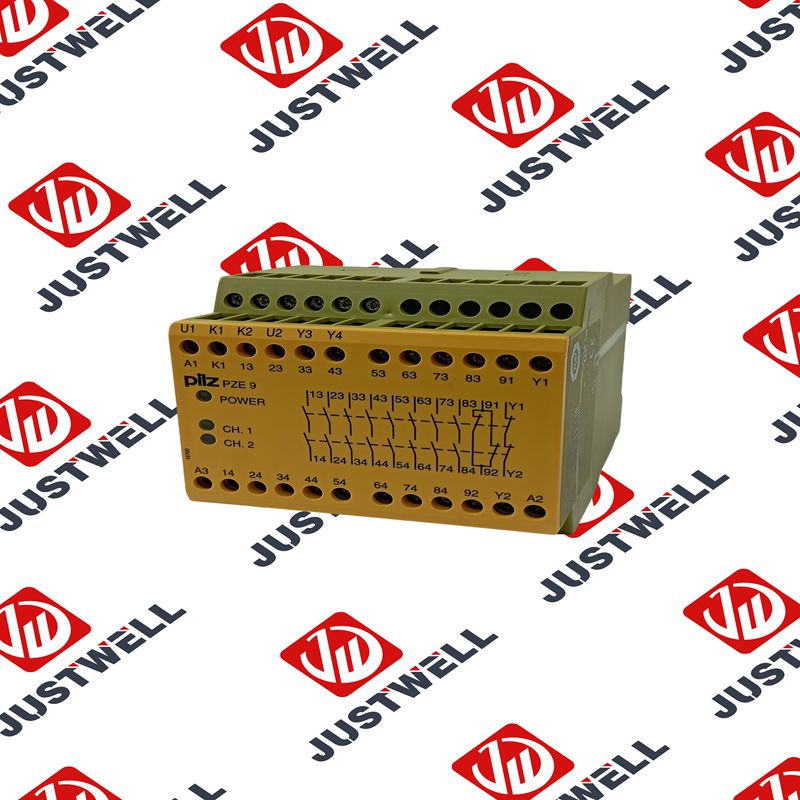 Pilz PZE 9 24VDC 8N/O 1N/C Safety relay