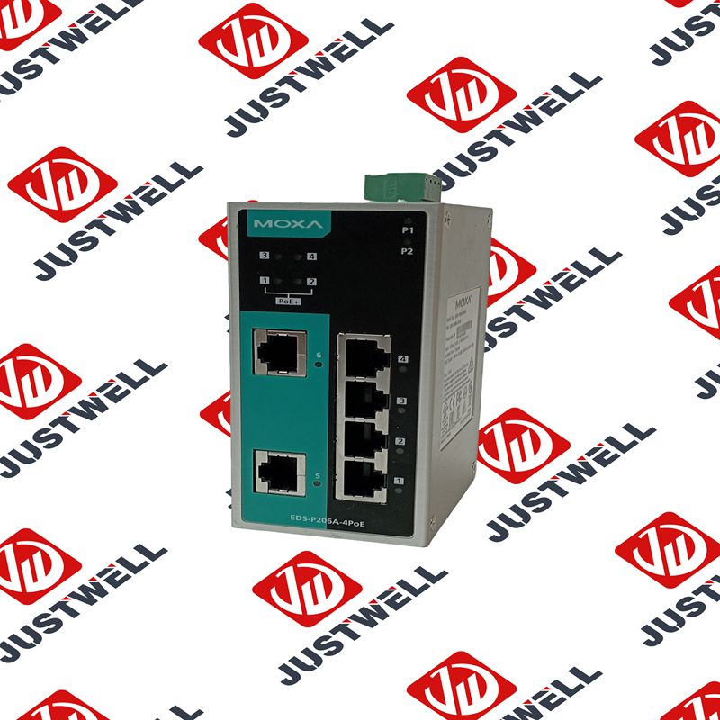 MOXA EDS-P206A-4PoE Ethernet PoE Switch