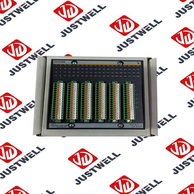 Bachmann DIO280 80-Channel Digital Input/Output Module