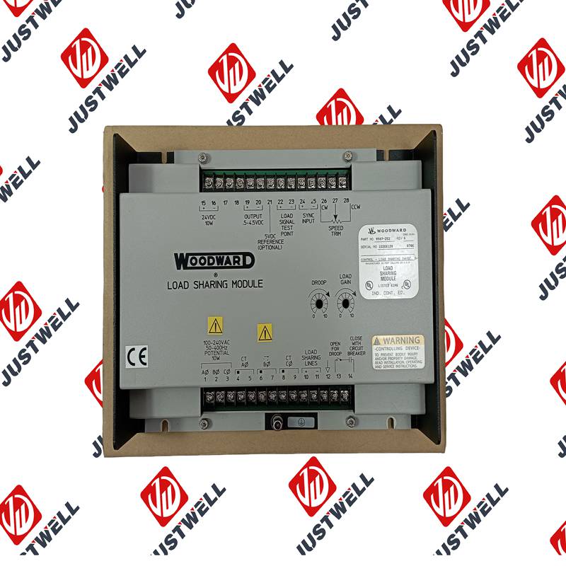 Woodward 9907-252 Steam Turbine Speed ​​Controller Module