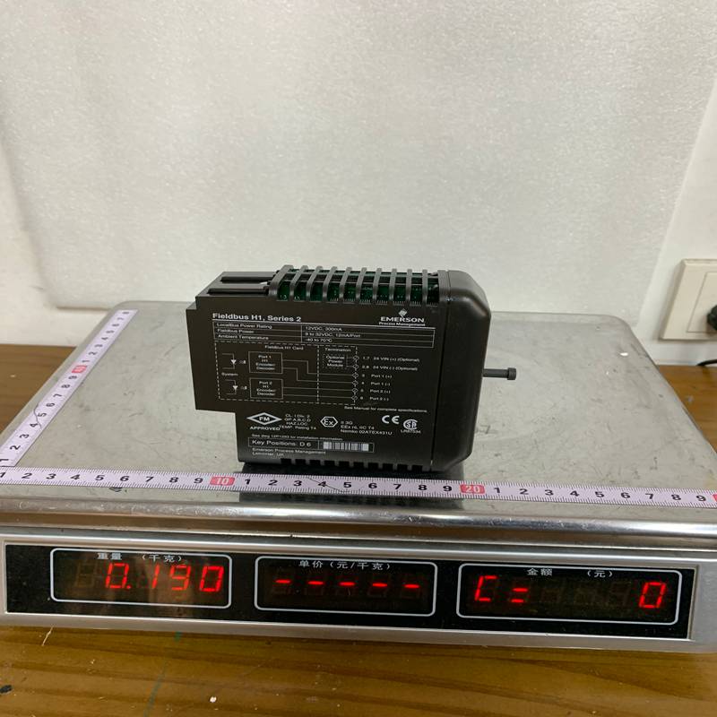 Emerson K3242X1-BA1 Fieldbus H1 Communication Module - Image 2