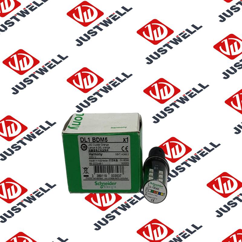 Schneider DL1BDM5 BA15d Lamp Holder Red LED Indicator Bulb