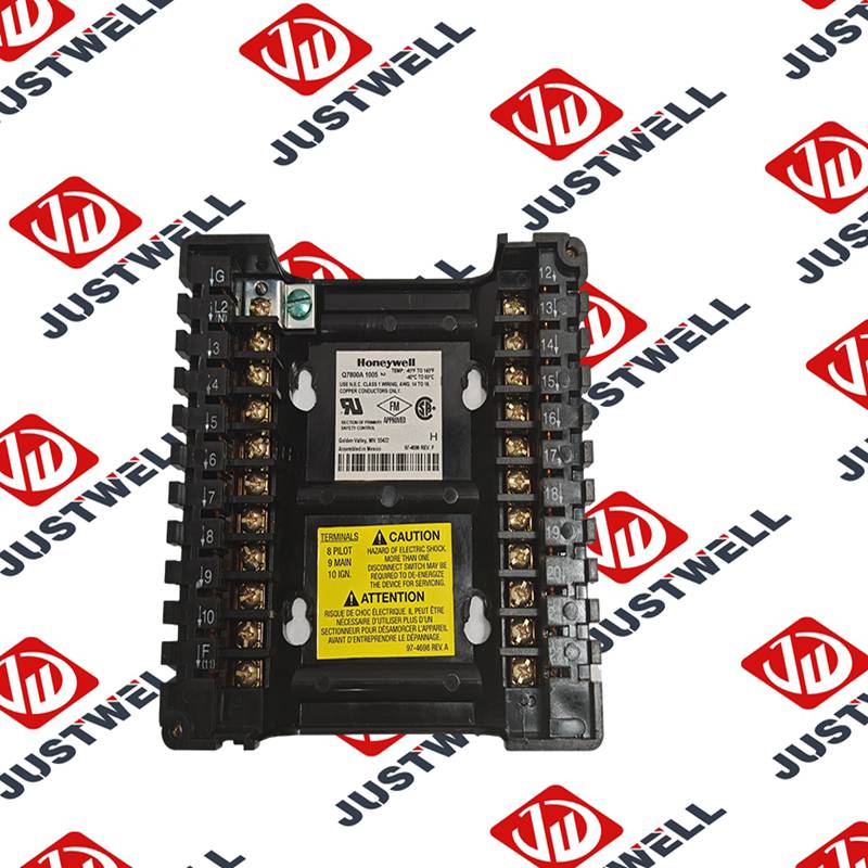 Honeywell Q7800A1005 Panel‑Mount Universal Wiring Subbase