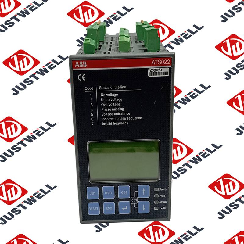 ABB ATS022 Dual Power Automatic Transfer Switch Controller