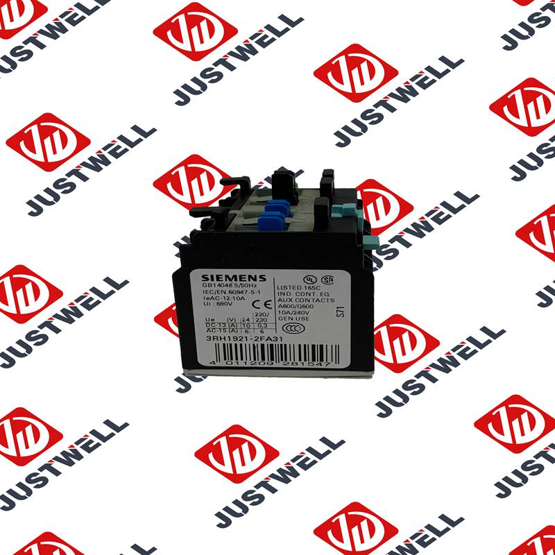 Siemens 3RH1921-2FA31 Auxiliary Contact Block