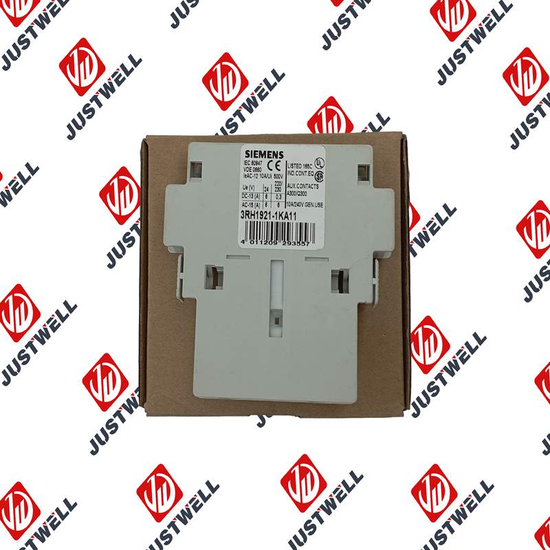 Siemens 3RH1921-1KA11 Side-mounted Auxiliary Contact Block 1NO+1NC